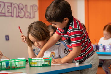 Excelencia académica | Colegio Menor Samborondón - Visual Time Line Tabs
